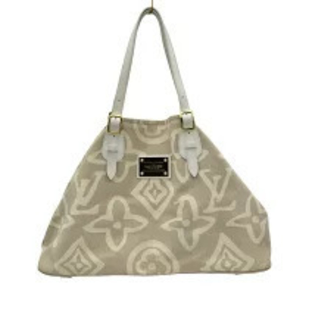 Louis Vuitton Tacienne Sable Cruise Canvas Tote Bag